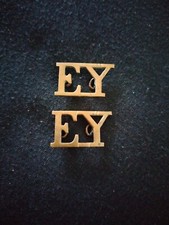 Essex Yeomanry Gilding Metal Shoulder Titles