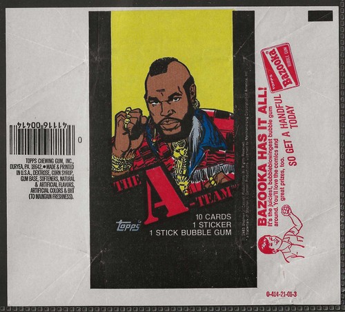 Topps bubble gum - topps,