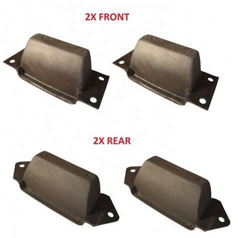 Front rear bump stops set - set, of