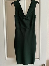 House Of CB London Green Sleeveless Bandage Dress Size S