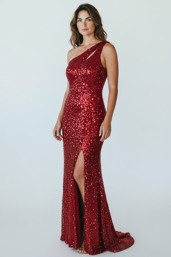 Mac duggal ieena one shoulder - ieena,