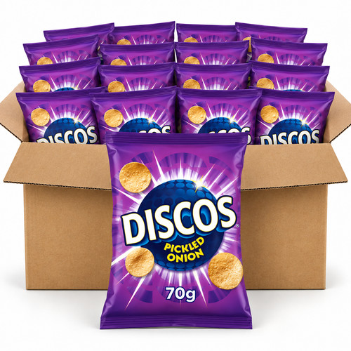 Discos pickled onion crisps - pickled,
