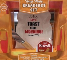 Biscoff Toast Plate Breakfast