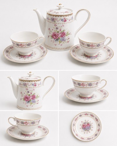 Vintage fine china tea set - vintage,