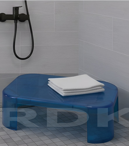Flat type bath shower - flat,