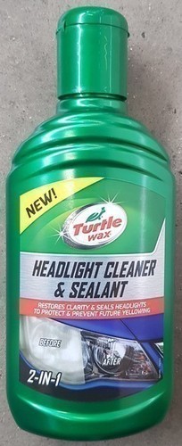 Turtle wax headlight cleaner - wax, &