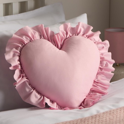 Heart filled cushion - cushion, plump