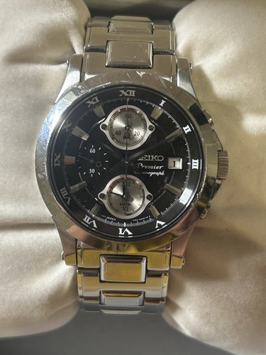 Seiko premier chronograph - premier,