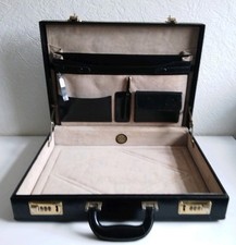 Vintage Black Attache Case