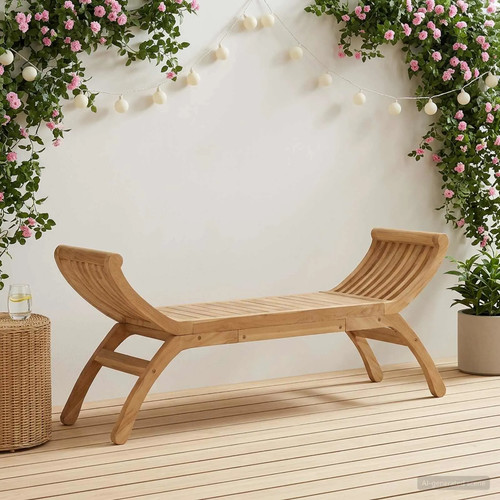 Walplus seater garden bench - seater,