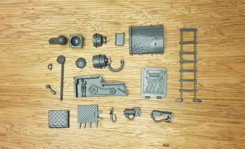 Ork stompa acessories - ork, bits