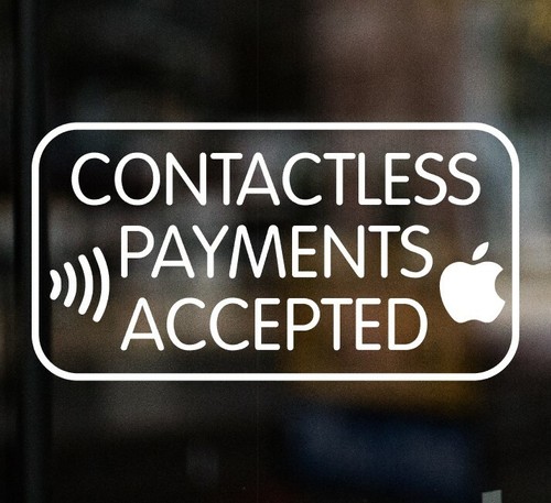 Contactless payments accepted - contactless,