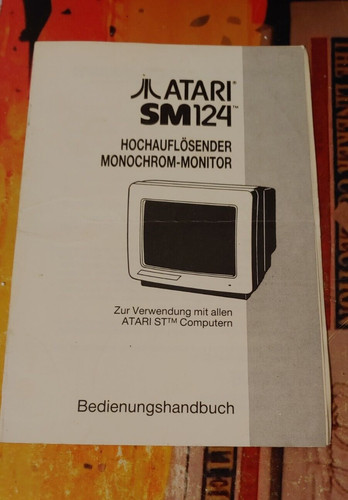 Atari 124 hochauflösender - atari,
