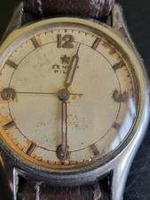 Vintage Zenith Pilot Men,s Watch, Working 