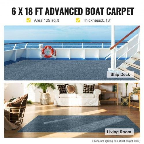 Gray marine carpet - marine, x