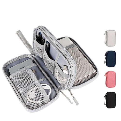 Travel cable organizer bag - travel,