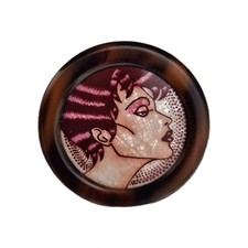 Lea Stein Serigraphy brooch