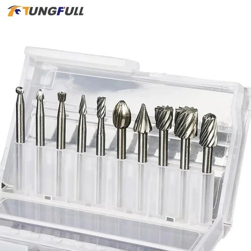 10pcs tungsten carbide - carbide, burr