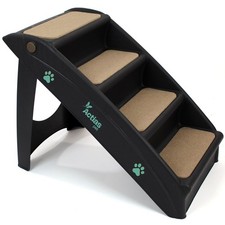 2NDS Dog Pet Plastic Foldable Stairs Steps 4704