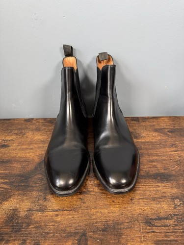 Loake black chelsea - boots, size