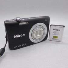 Nikon Digital Camera Coolpix A100 20.1MP Black Tested *Read*
