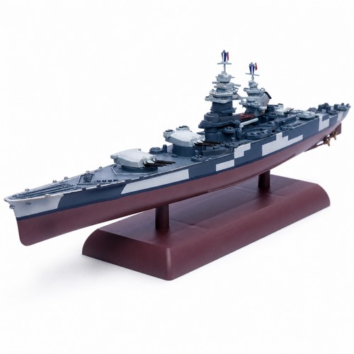 Metal battleship model - metal, diecast