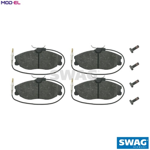 Brake pad set disc - pad, 91