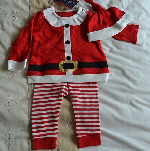 Baby xmas outfit - baby, pyjamas
