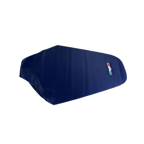 Blue racing seat cover - seat, ktm