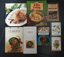Assorted Cooking Books 8 Books Mixed Country
