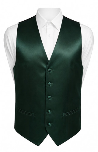 Mens satin formal waistcoat - satin,