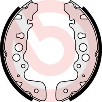 Brembo 521 brake shoe - shoe, set