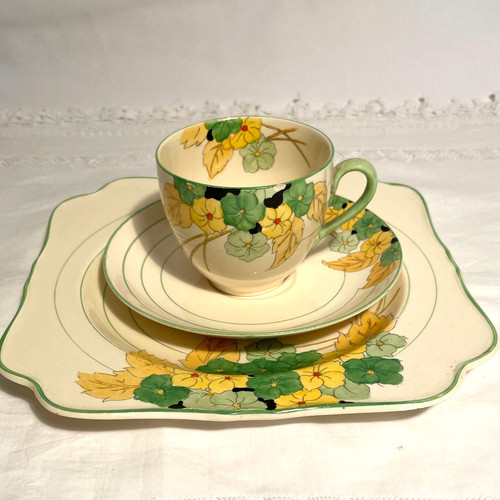 1930s yellow green hand - 1930s,