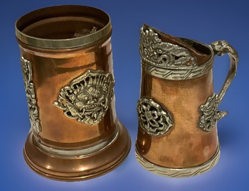Vintage tibetan chinese copper - tibetan/chinese,