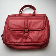 Y2K 2000s faux leather red