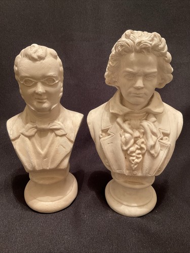 Vintage plaster busts - busts, ~