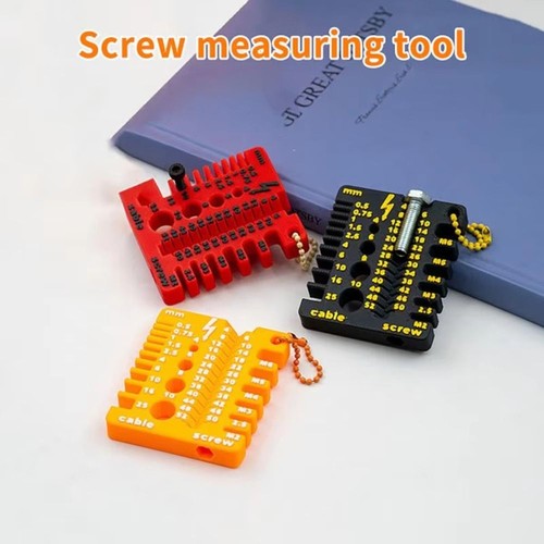 Wire screw measuring tool - screw,