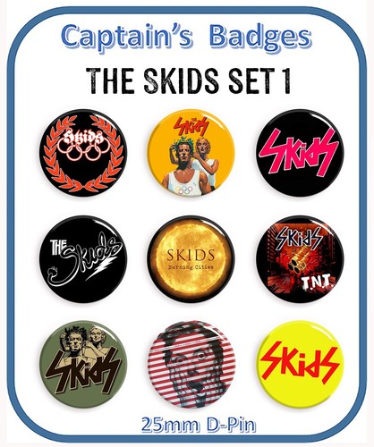 Set the skids badges 25mm - set,