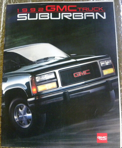 1992 gmc suburban truck - gmc,