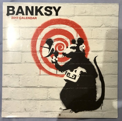 Banksy 2017 calender - calender, new