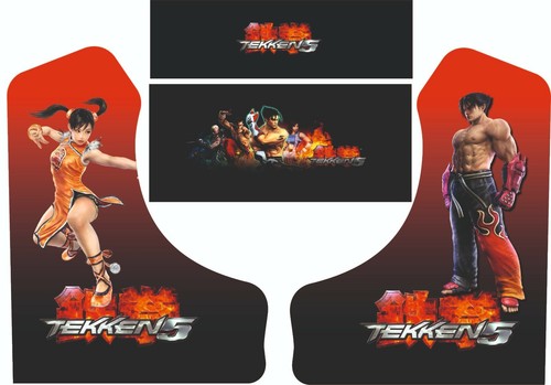 Tekken themed bartop - tekken, 5