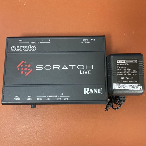 Rane serato scratch - scratch, sl1