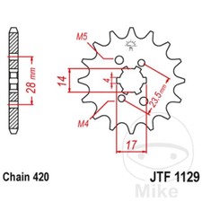 JT JTF1129.15 Sprocket 15