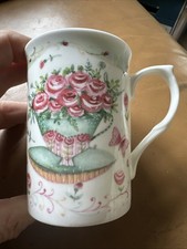 Bin Rose Of England Fine Bone China Coffee Mug Tea &flowers