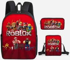 School Bag & Lunch Box Pencil Case Roblox Backpack