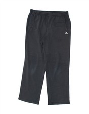 ADIDAS Mens Clima 365 Tracksuit Trousers Large Black Cotton AP02
