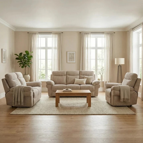Fabric electric recliner - electric, sofa