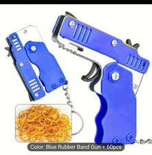 Metal Burst Rubber Band Toy -