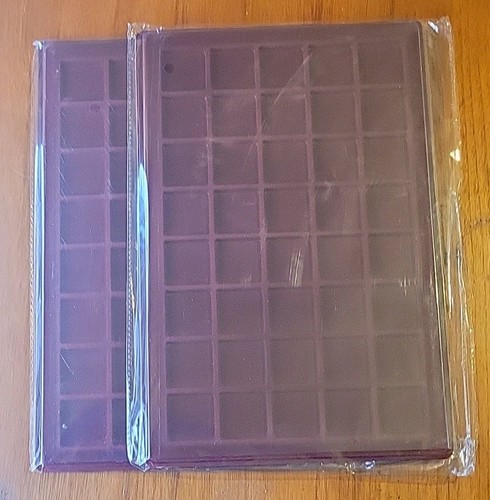 Empty coin collector trays 2 - collector, ×2