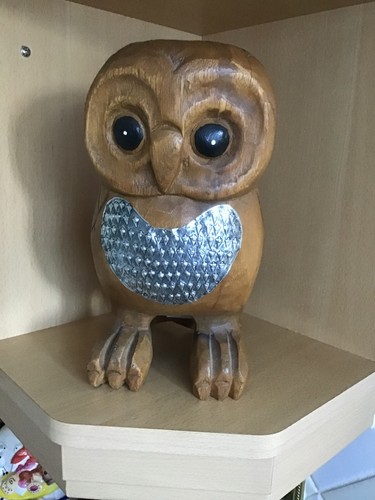Hand carved wooden - hand, /